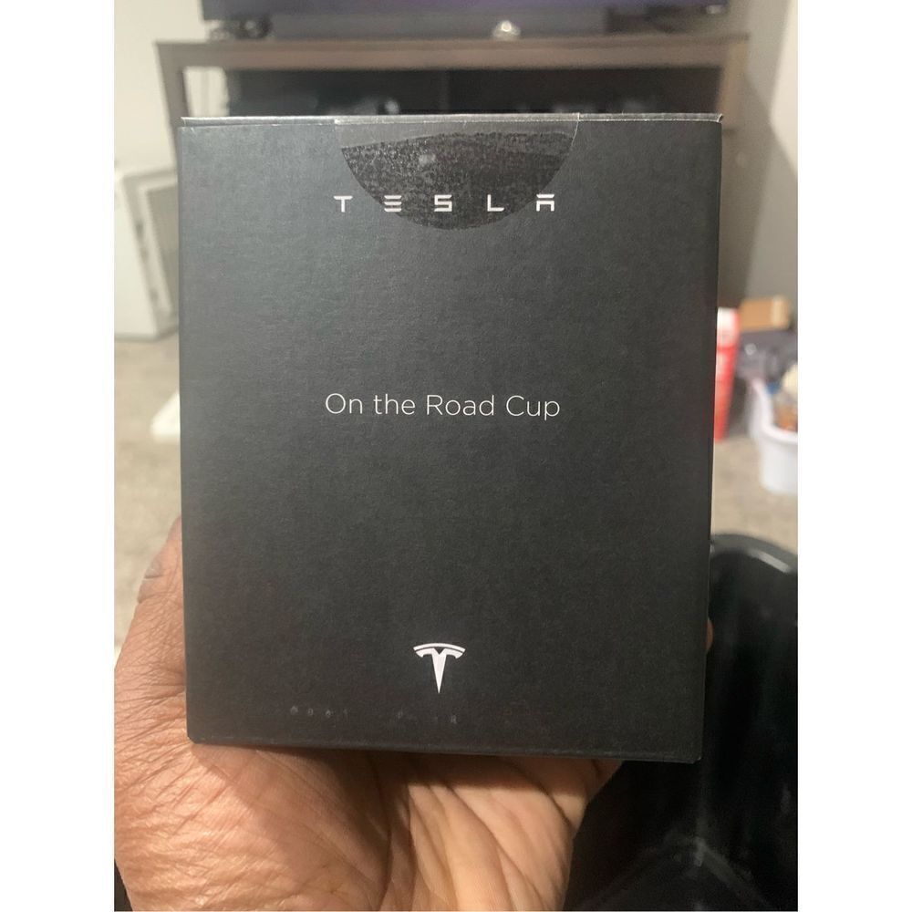 Tesla On The Road Cup 10oz Matte Black